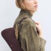 100 % skinn Moon crossbody-väska