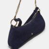 100 % skinn Moon crossbody-väska 100 % skinn Moon crossbody-väska