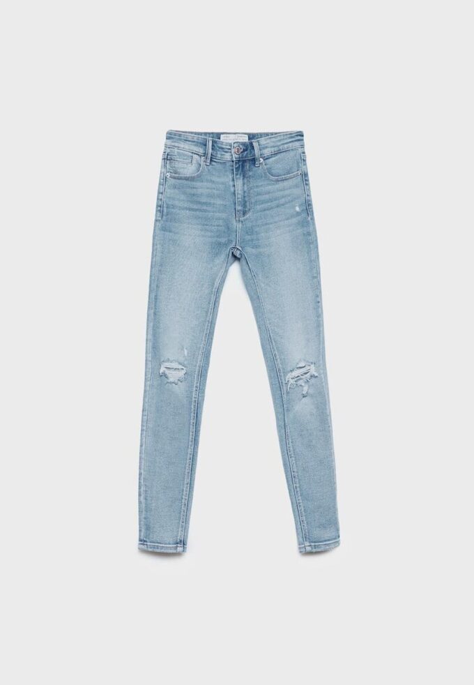 1420 Skinny jeans med låg midja 1420 Skinny jeans med låg midja
