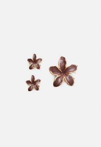3-pack blomsterhårspännen