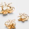 3-pack blomsterhårspännen