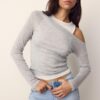 Asymmetrisk dubbel T-shirt Asymmetrisk dubbel T-shirt