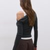 Asymmetrisk dubbel T-shirt Asymmetrisk dubbel T-shirt