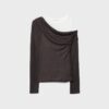 Asymmetrisk dubbel T-shirt Asymmetrisk dubbel T-shirt