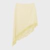 Asymmetrisk kjol i satin Asymmetrisk kjol i satin
