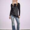 Asymmetrisk spets-linne-toppar