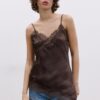 Asymmetrisk spets-linne-toppar Asymmetrisk spets-linne-toppar