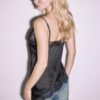 Asymmetrisk spets-linne-toppar