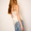 Asymmetrisk spets-linne-toppar