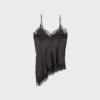 Asymmetrisk spets-linne-toppar