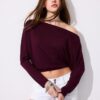 Asymmetrisk T-shirt i modal