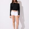 Asymmetrisk T-shirt i modal