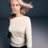 Asymmetrisk T-shirt i modal