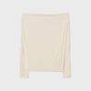 Asymmetrisk T-shirt i modal