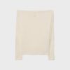 Asymmetrisk T-shirt i modal