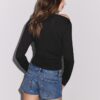 Asymmetrisk T-shirt med hål