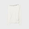 Asymmetrisk T-shirt med hål