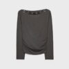 Asymmetrisk T-shirt med hål
