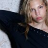 Asymmetrisk T-shirt med nitar
