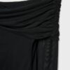 Asymmetrisk tyll-T-shirt