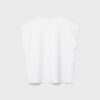B06 Basplagg T-shirt med nedhasade axlar