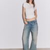 Baggy-jeans med medelhög midja Baggy-jeans med medelhög midja