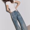 Baggy-jeans med medelhög midja Baggy-jeans med medelhög midja