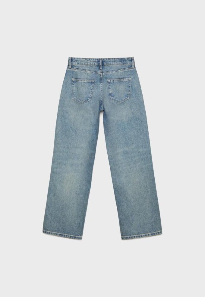 Baggy-jeans med medelhög midja Baggy-jeans med medelhög midja