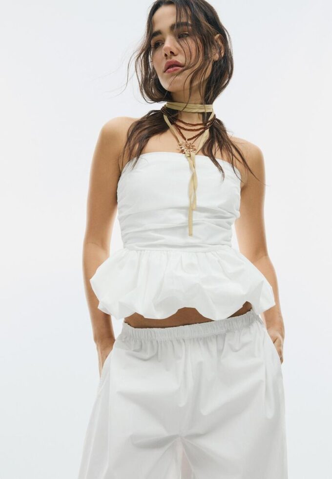 Ballongbustier-Toppar