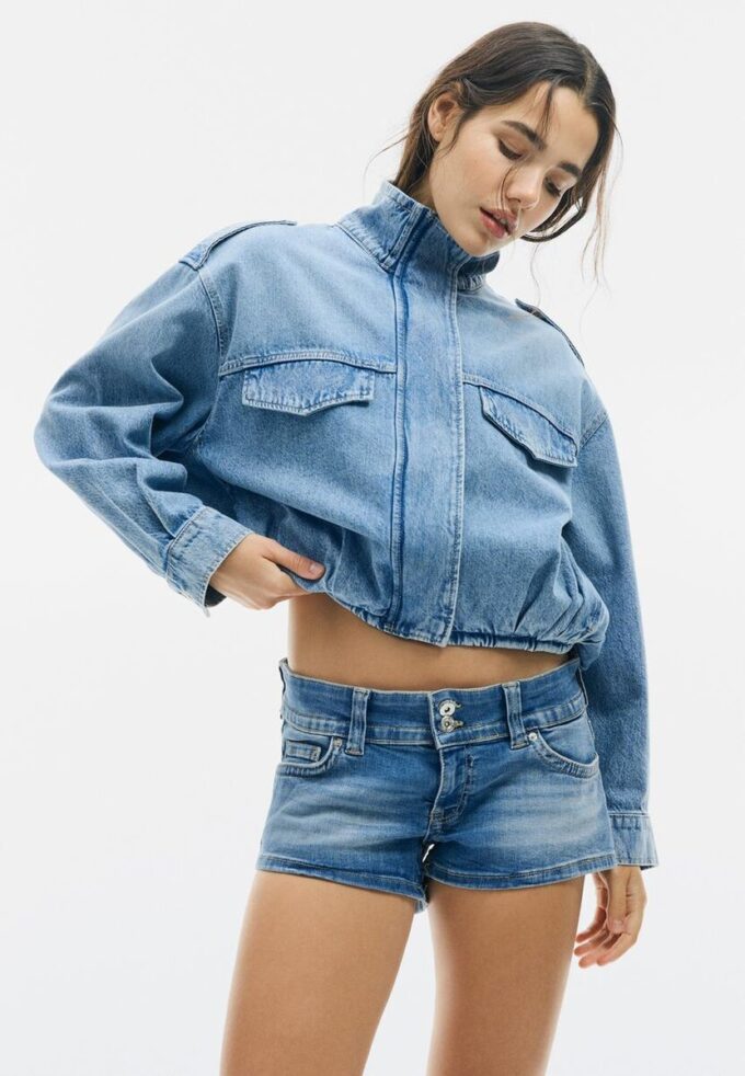 Ballongjeansjacka Ballongjeansjacka