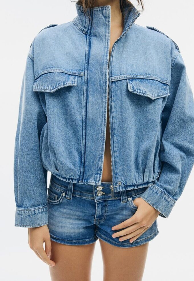 Ballongjeansjacka Ballongjeansjacka
