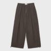 Barrel-byxor i poplin med stoppare Barrel-byxor i poplin med stoppare