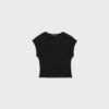 Basplagg med figursydd kort T-shirt
