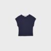 Basplagg med figursydd kort T-shirt