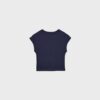 Basplagg med figursydd kort T-shirt