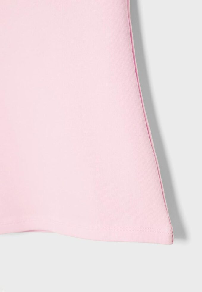 Basplagg T-shirt med båthals