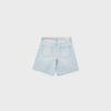 Bermudashorts i denim med bälte