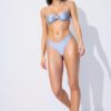 Bikinitopp i satin med balconette-modell Bikinitopp i satin med balconette-modell