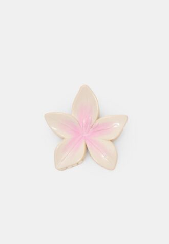 Blommig hårklämma