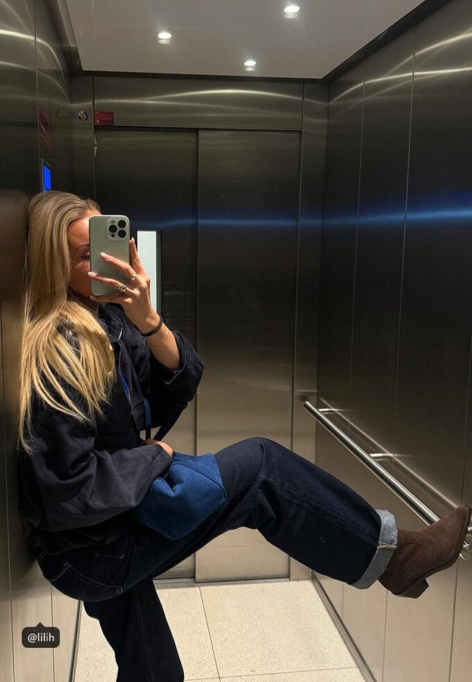 Bomberjacka i imitationsmocka