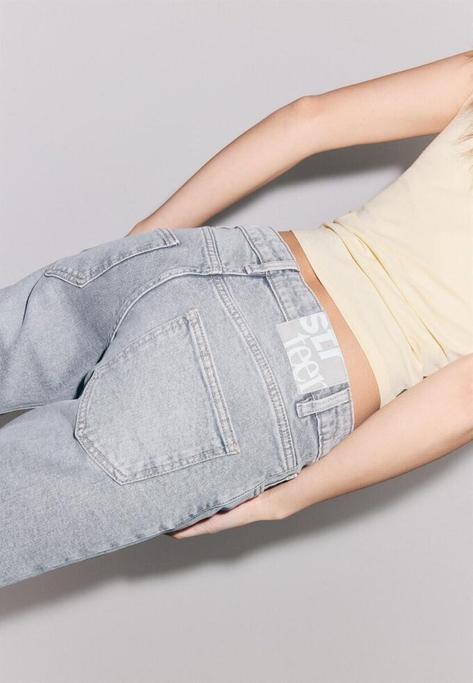 Bootcut-jeans med låg midja Bootcut-jeans med låg midja
