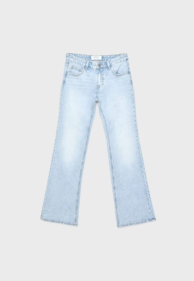 Bootcut-jeans med låg midja Bootcut-jeans med låg midja