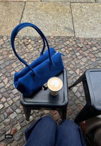Bowlingväska i imitationsmocka