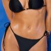 Brasilianska bikinitrosor i satin