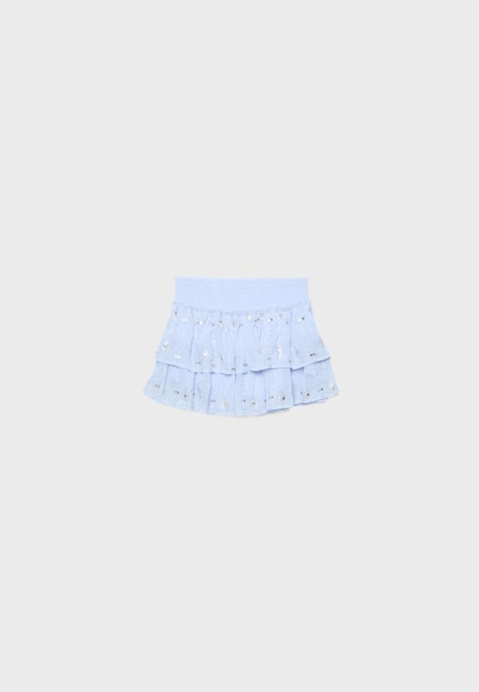 Broderad minikjol