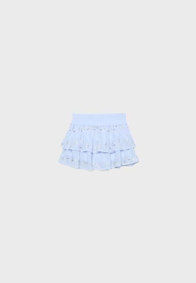 Broderad minikjol
