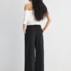 Byxor med Wide Leg och spänndetaljer