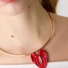 Cham Flower Choker