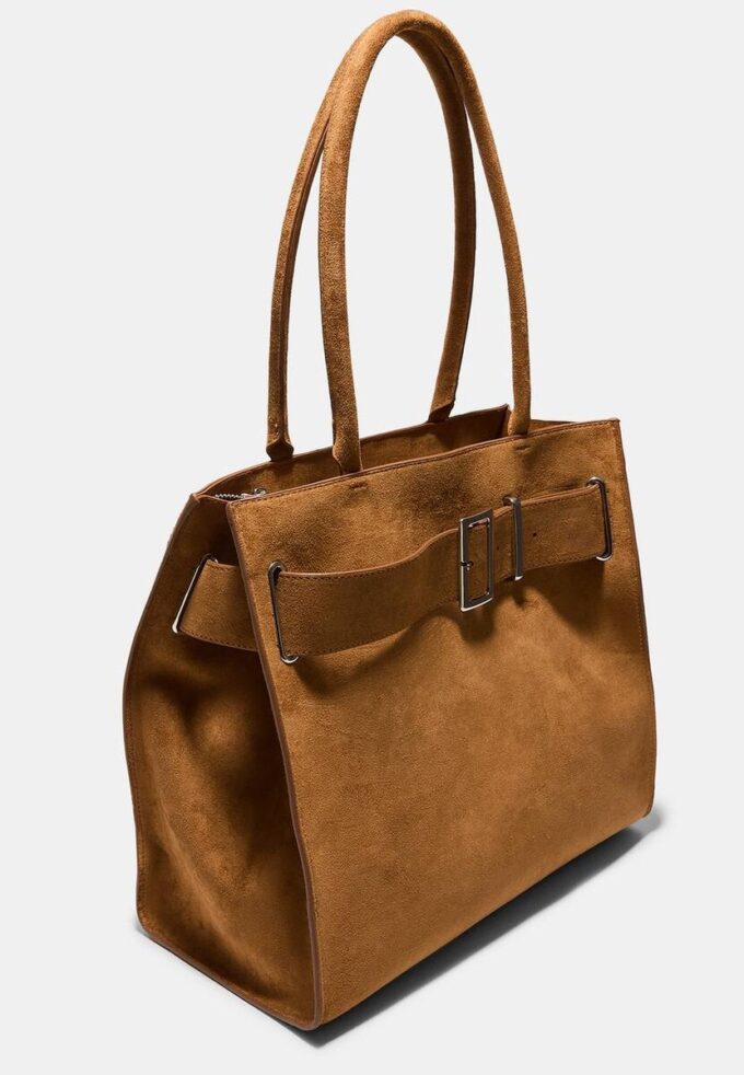 City Shopper-väska med spänndetalj