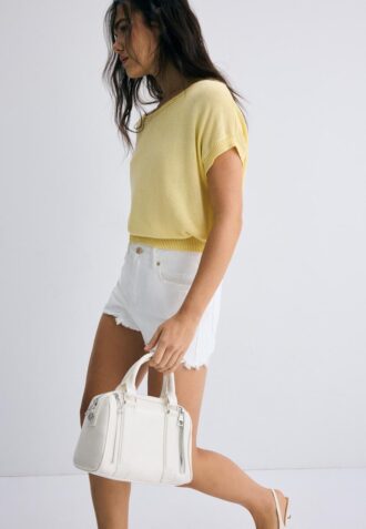 Crossbody-väska med dragkedjedetalj
